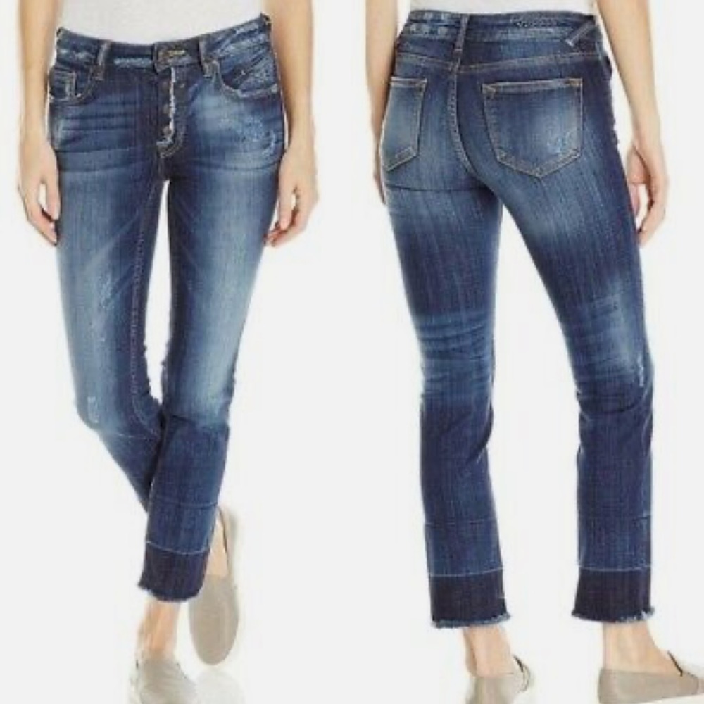 Vigoss the jagger straight cropped jean